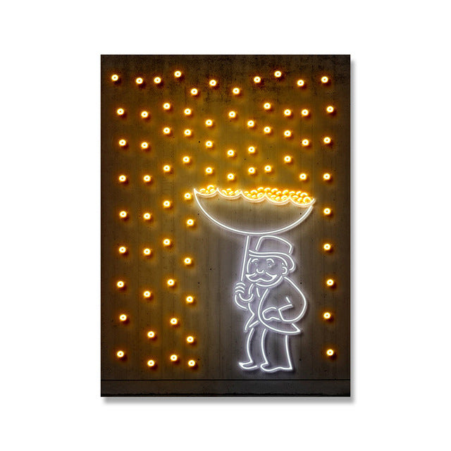 Poster Parapluie de Lumière