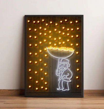 Poster Parapluie de Lumière