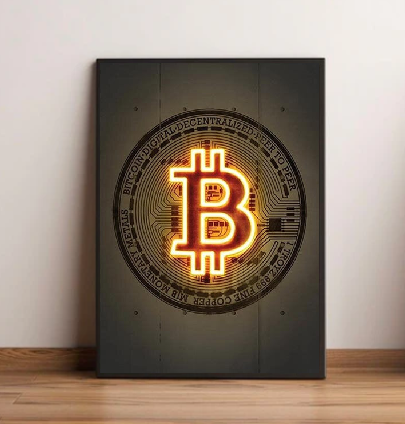 Poster Bitcoin